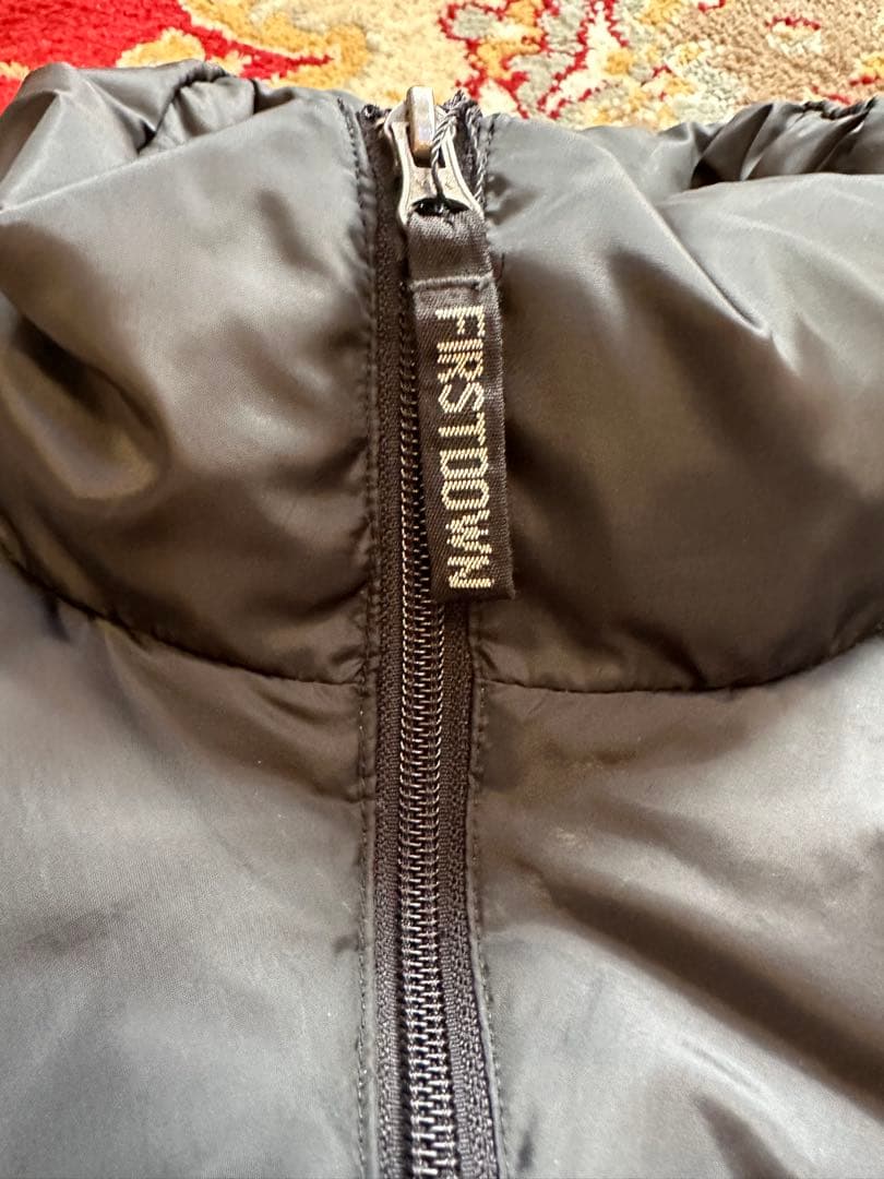 First Down ダウンジャケット USA ブラック L First Down ダウンジャケット USA ブラック L