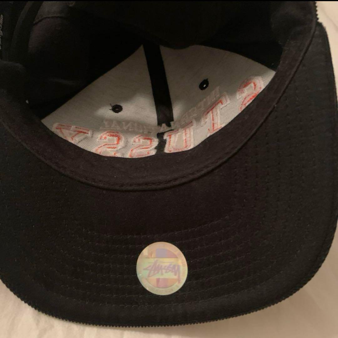 STUSSY コーデュロイキャップ