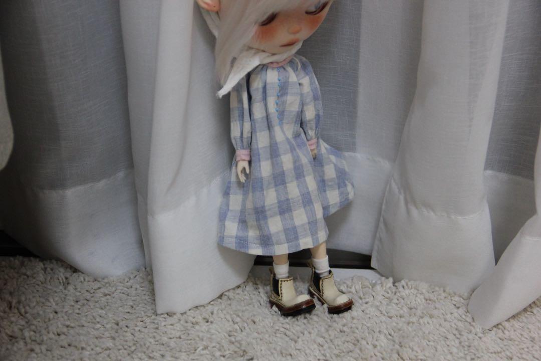 海外作家様♡ブライスアウトフィット靴　スノーブーツ　リカちゃん リカちゃん ブライス パンクブーツ ブーツ シューズ ショート