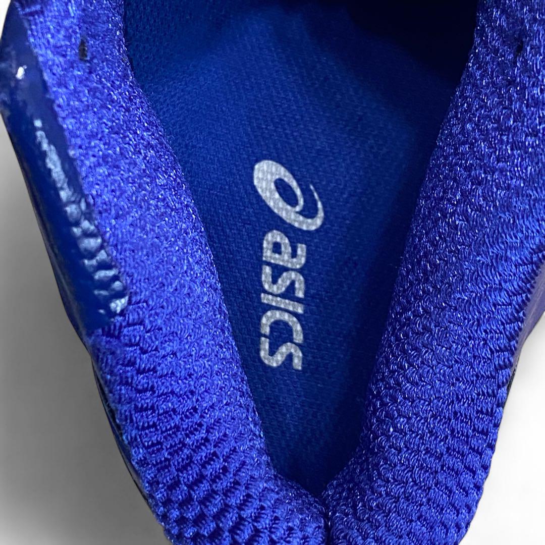 美品✨アシックス ゲルバースト RS2 限定カラー ブルー×ホワイト
