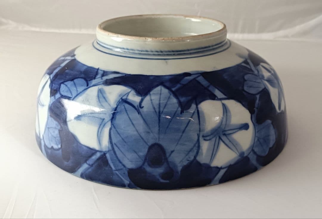 朝顔の盃洗目立った傷や汚れなし