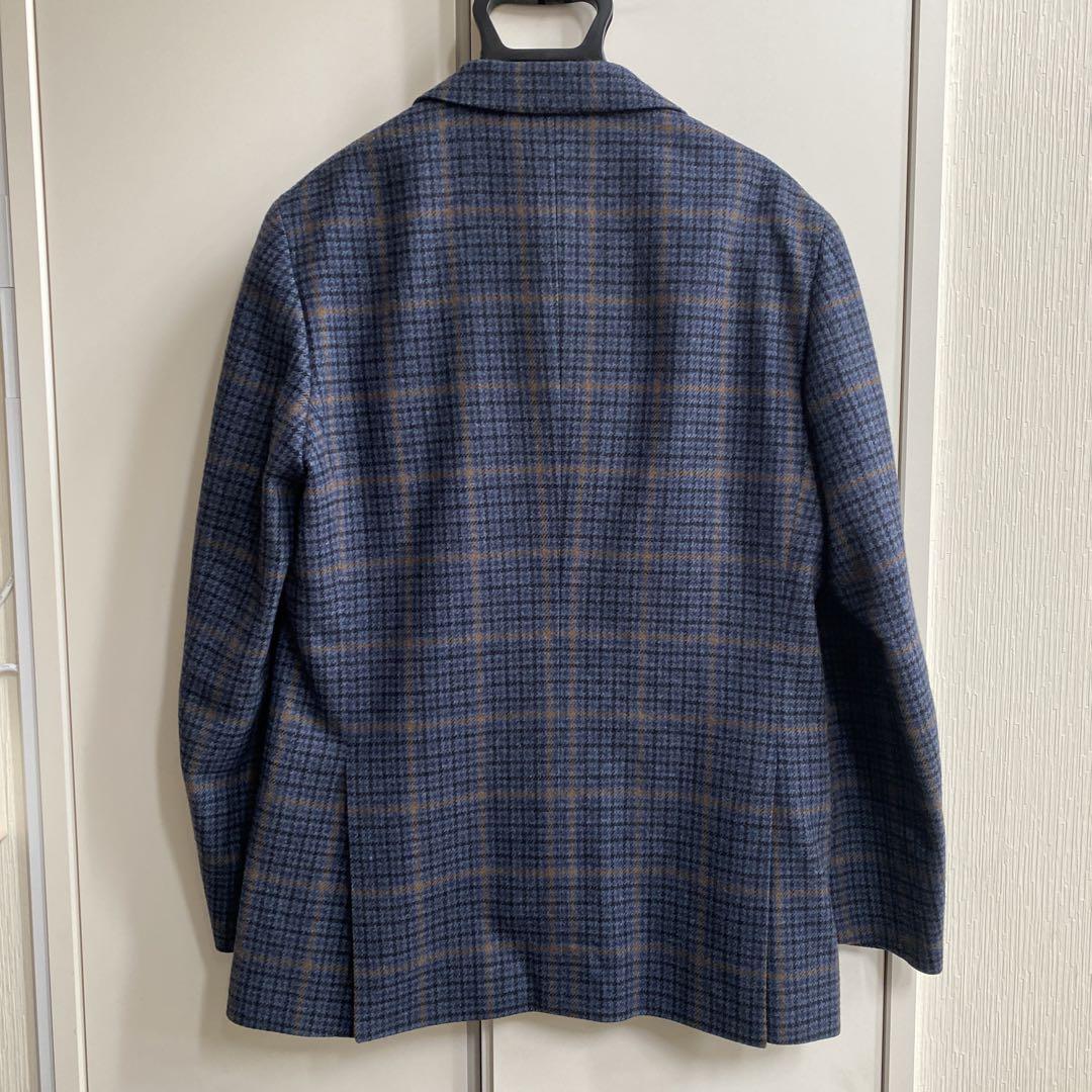 【極美品】希少SIZE３L　カシミア混Pコート　THE SUIT COMPANY 極美品】希少SIZE3L カシミア混Pコート THE SUIT COMPANY