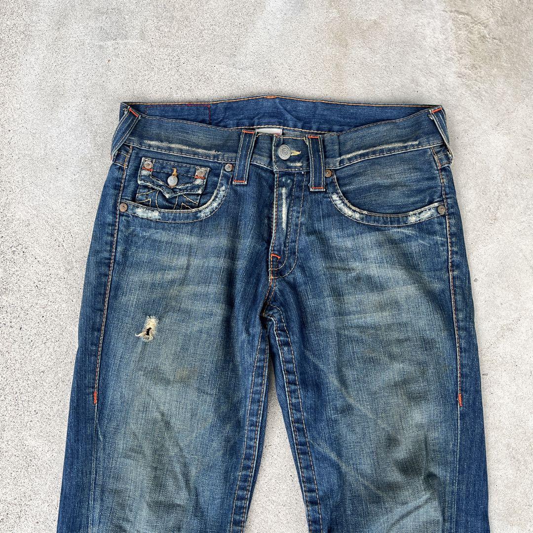 true religion joey big t グランジフレアデニム 25② - メルカリ