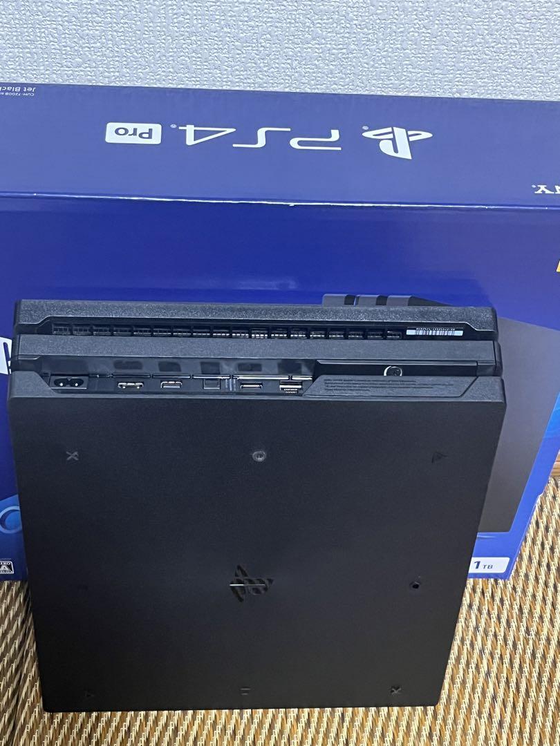 PlayStation4 Pro ジェット・ブラック 1TB ソフト付き! 画像5