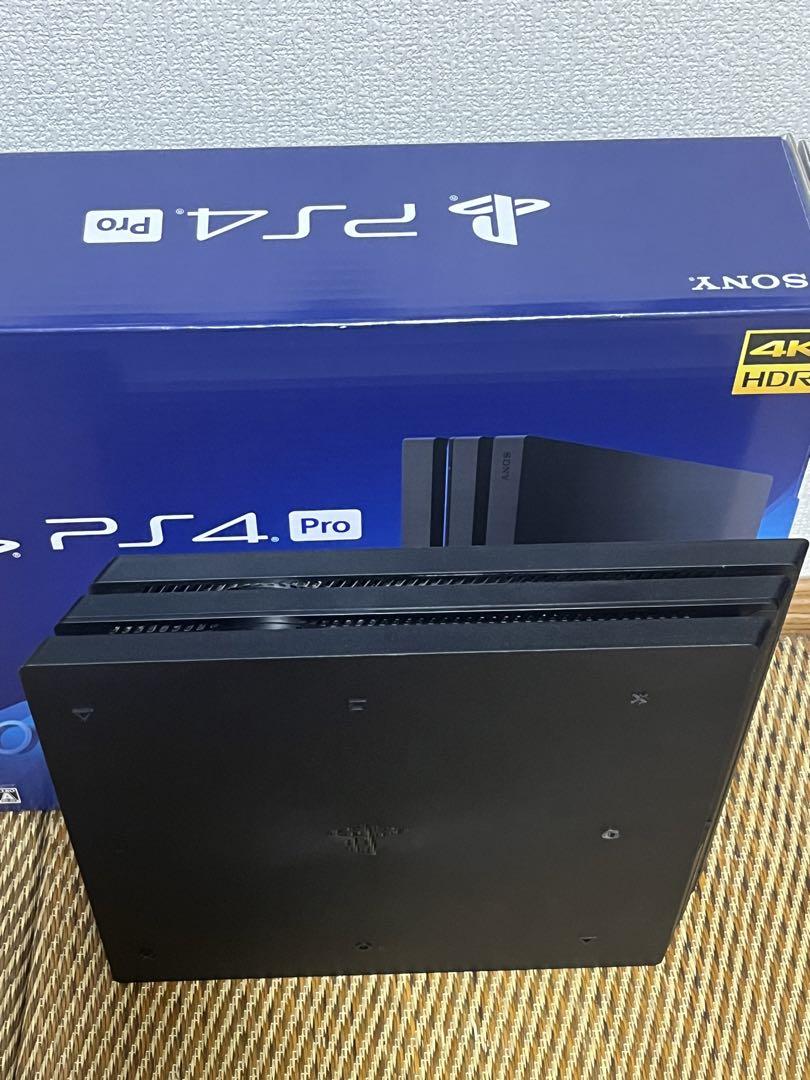 PlayStation4 Pro ジェット・ブラック 1TB ソフト付き! 画像6