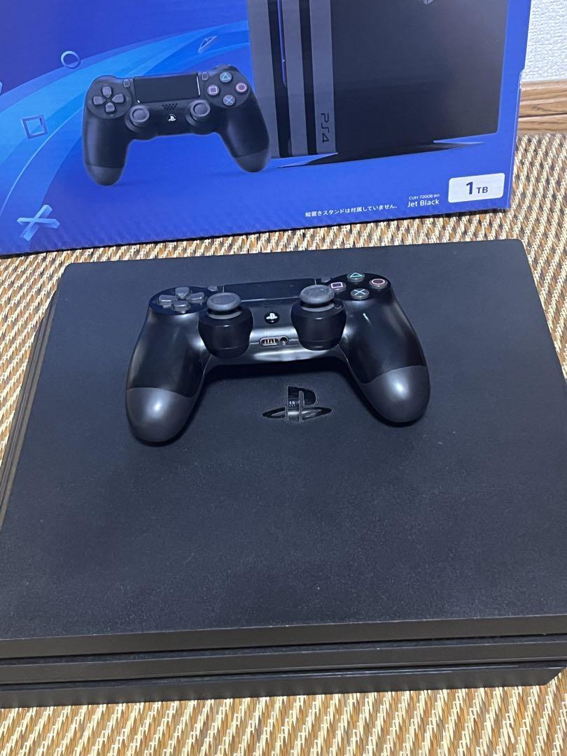PlayStation4 Pro ジェット・ブラック 1TB ソフト付き! 画像7