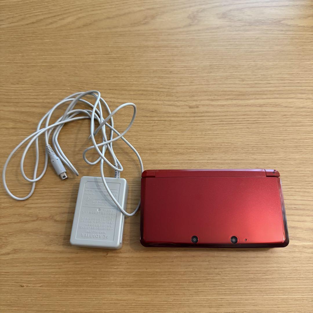 ニンテンドー3DS フレアレッド Nintendo 本体 ジャンク品 - メルカリ