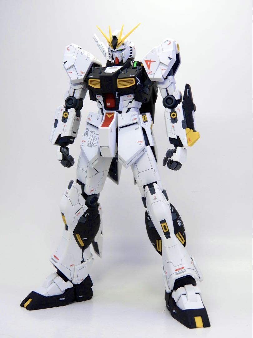 snow枠 7月末迄 / MG νガンダム ver.ka 一部改造品