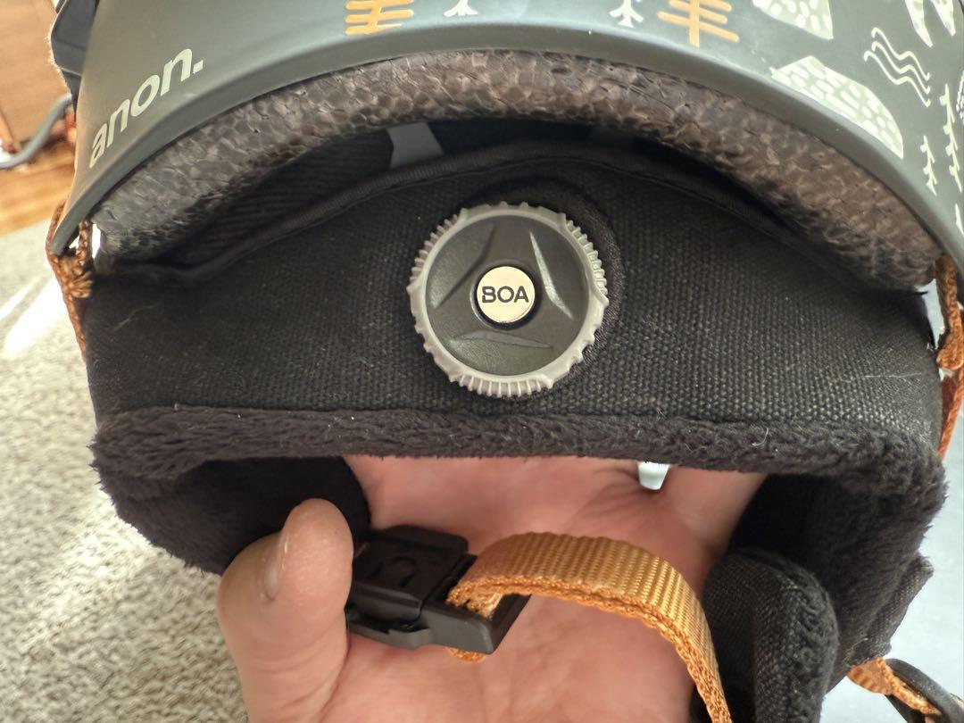 anon、キッズ、ゴーグル付きヘルメット、サイズS/M