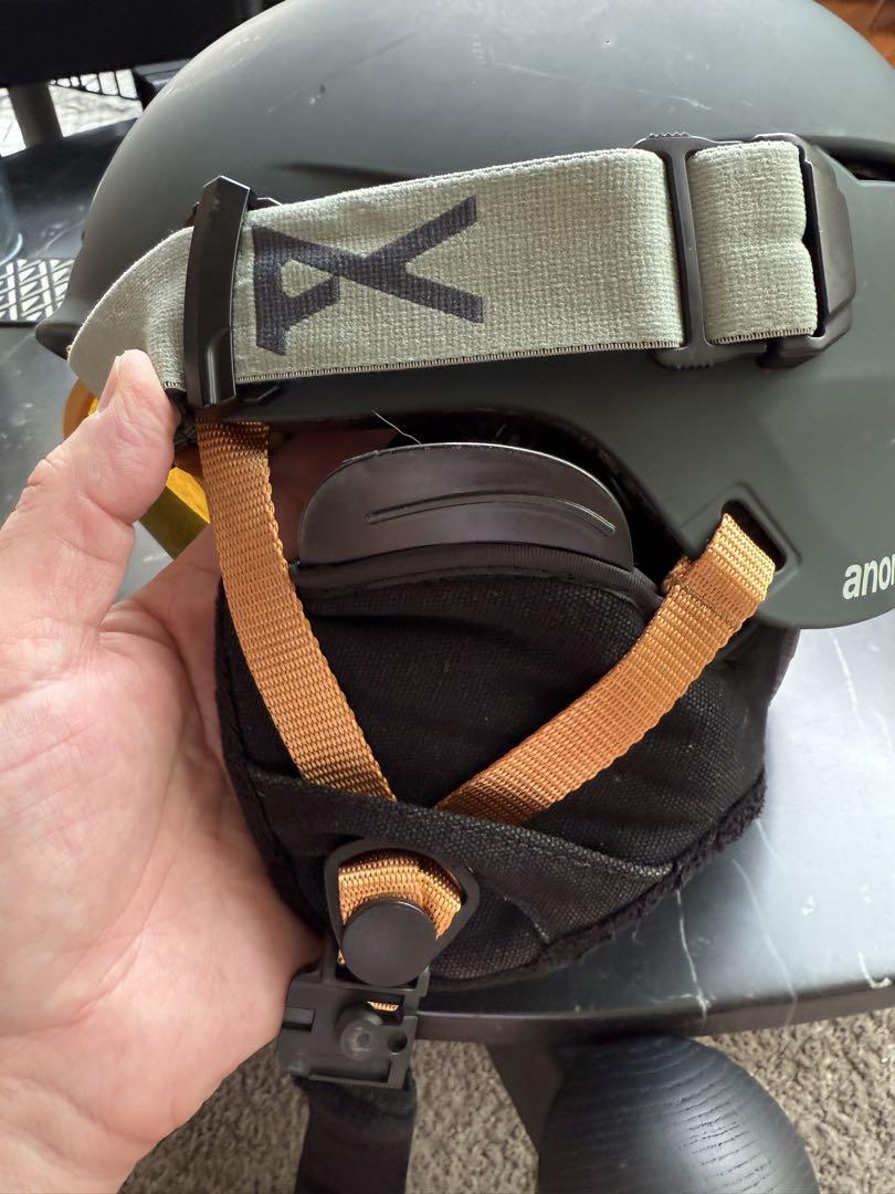 anon、キッズ、ゴーグル付きヘルメット、サイズS/M