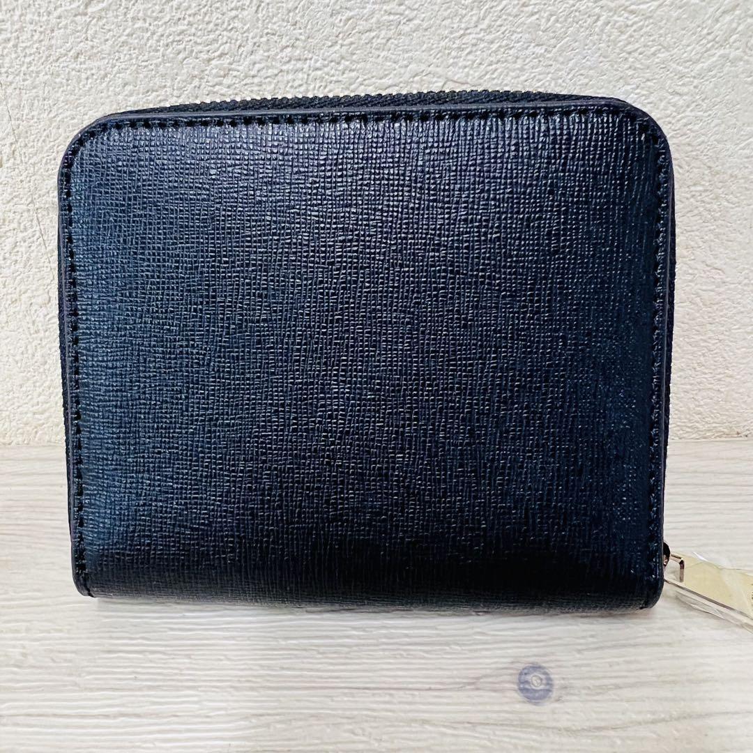 FURLA ラウンドジップ　2つ折り　ウォレット