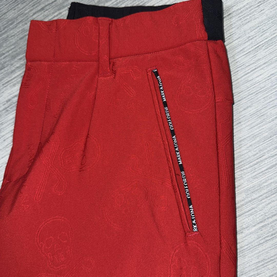 美品　MARK&LONA マークアンドロナ　総柄　レディース　パンツ