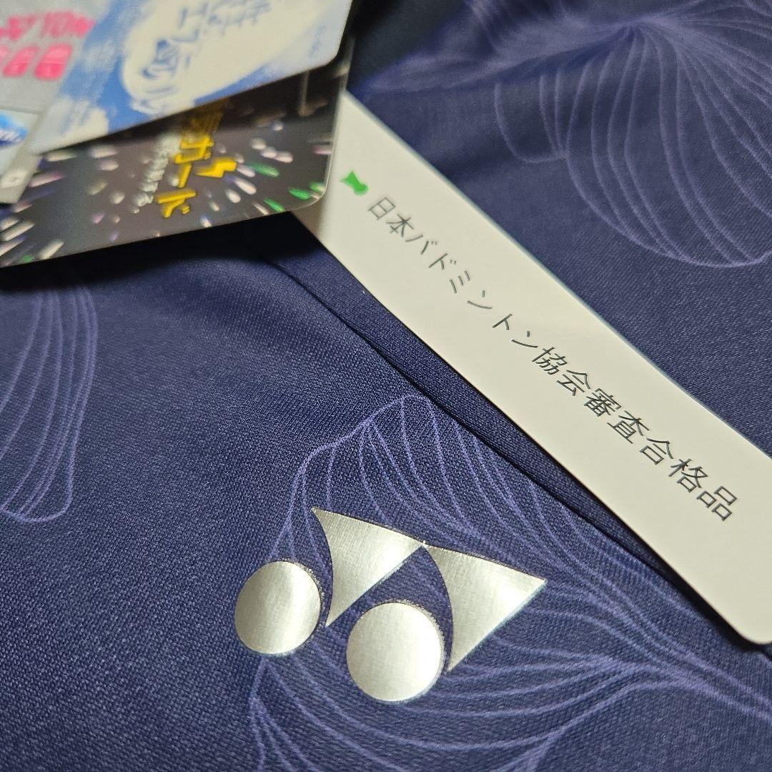 新品　YONEX　ゲームシャツ　L　ネイビー　総柄　ベリークール　バトミントン