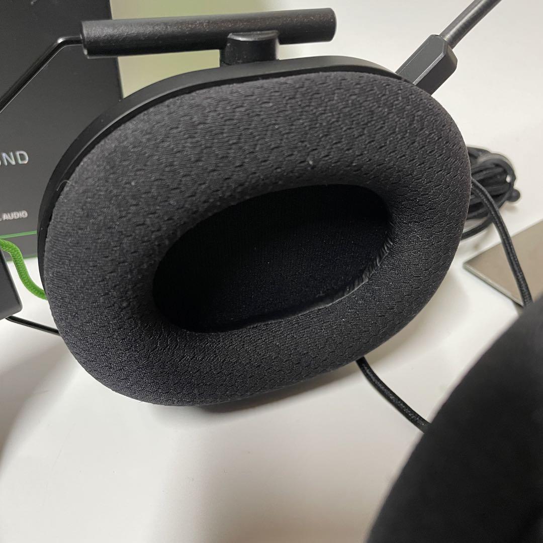 RAZER BLACKSHARK V2 + USBサウンドカード ヘッドホン