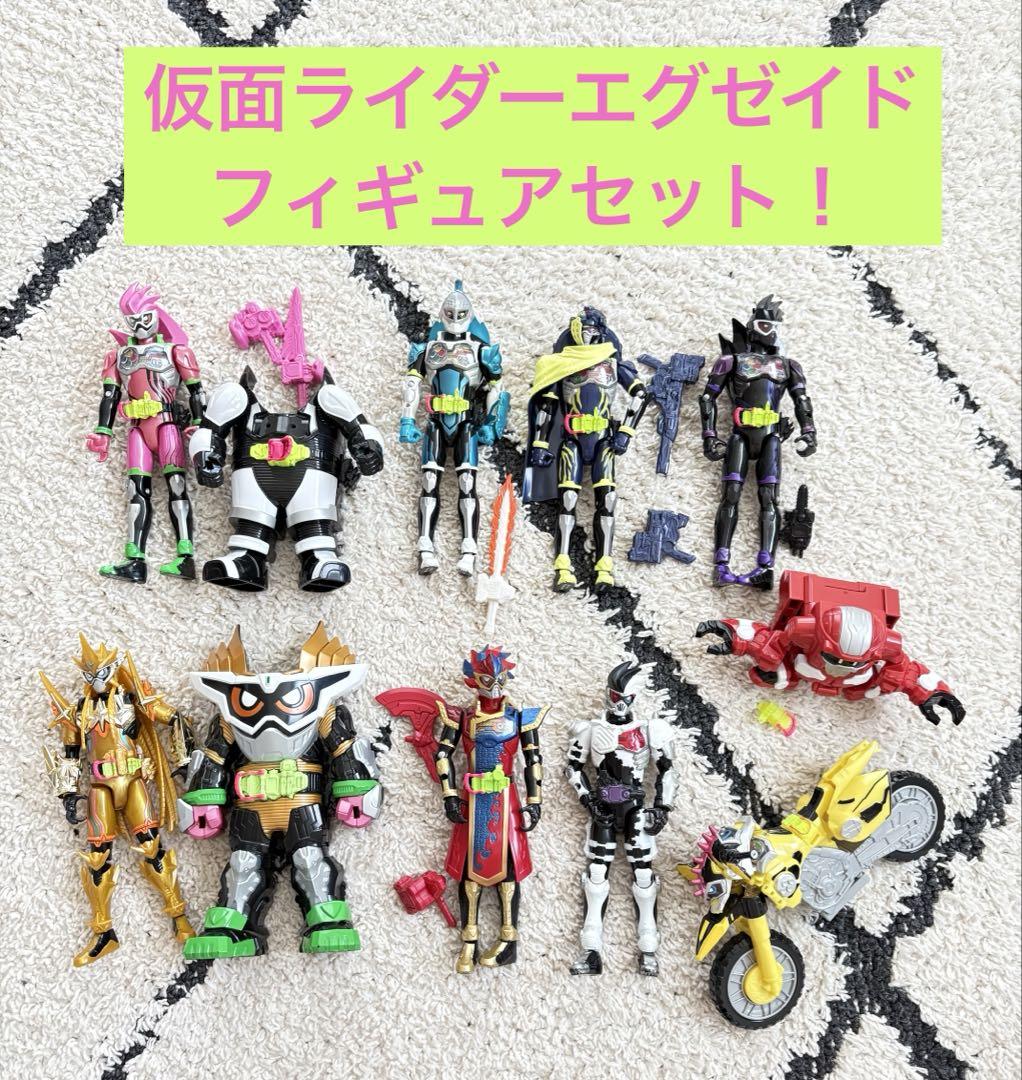 仮面ライダー フィギュア エグゼイド ・フィギュアセット S.H.フィギュアーツ 仮面ライダーエグゼイド マイティアクション