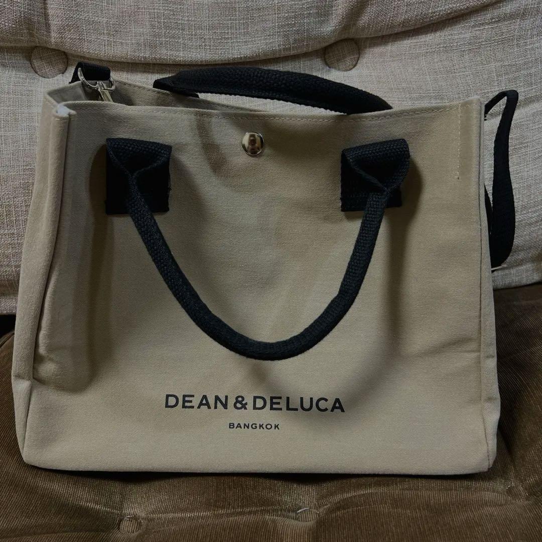 タイ限定 DEAN&DELUCA ソーホートートバッグ ベージュ L クリア2