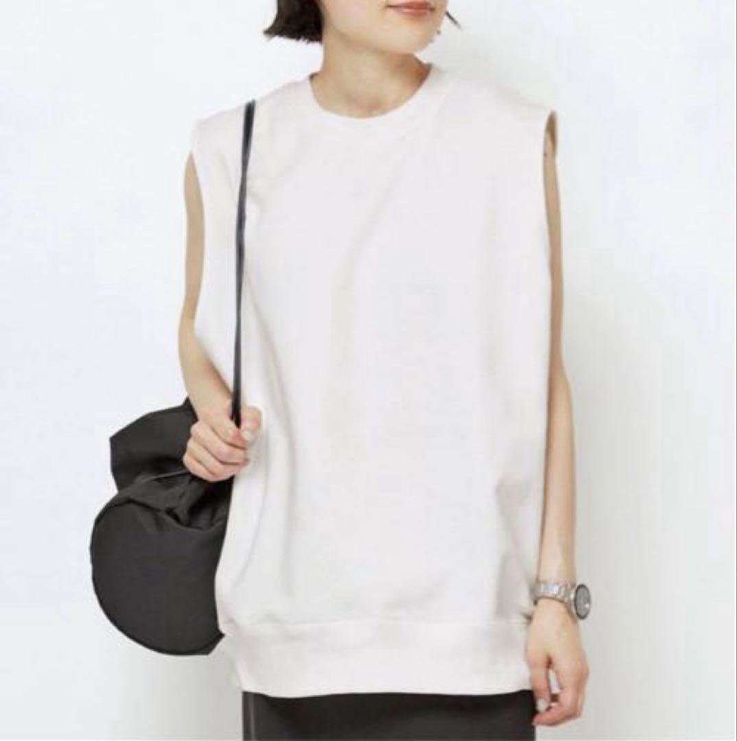 【新品】AP STUDIO スウェットベスト　⚠️あり