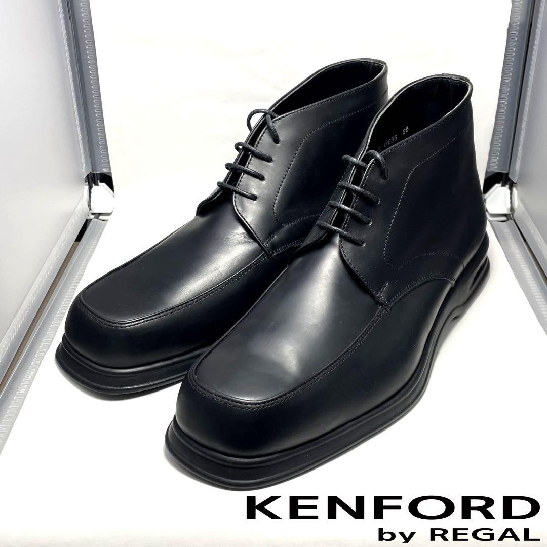 KENFORD ブラック 革靴 26cm 3E チャッカブーツ26cm KENFORD