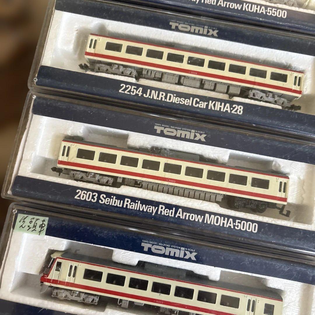 TOMIX 西武鉄道 レッドアロー5000系 5両編成 電源装置 線路 Nゲージ TOMIX 西武鉄道 レッドアロー5000系 5両編成 電源装置 線路 N