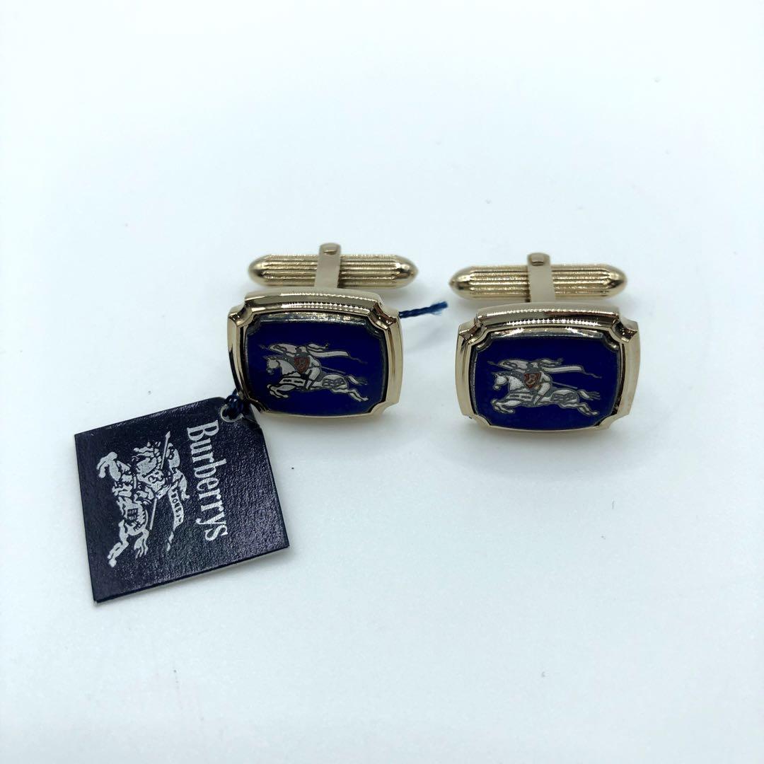 A-113　Burberry/バーバリー　カフス、ネクタイピン　箱付