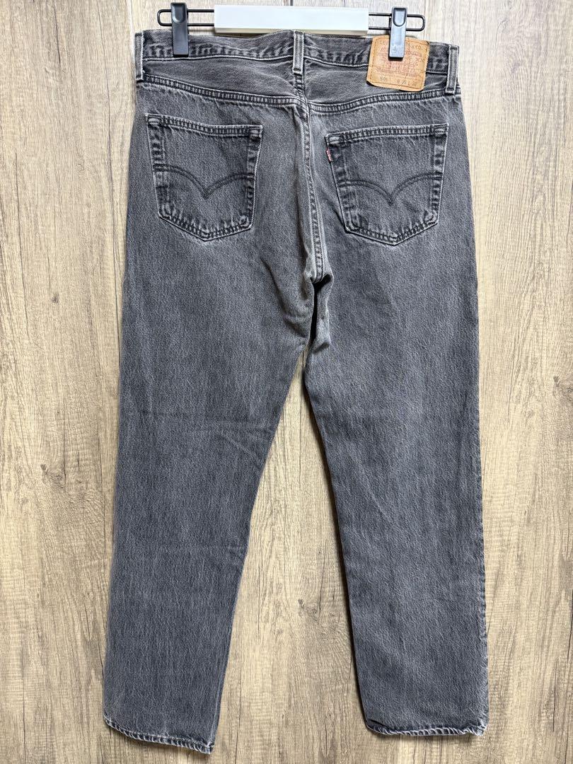 【36】Levis 501 - 0660 Black Denim Pants
