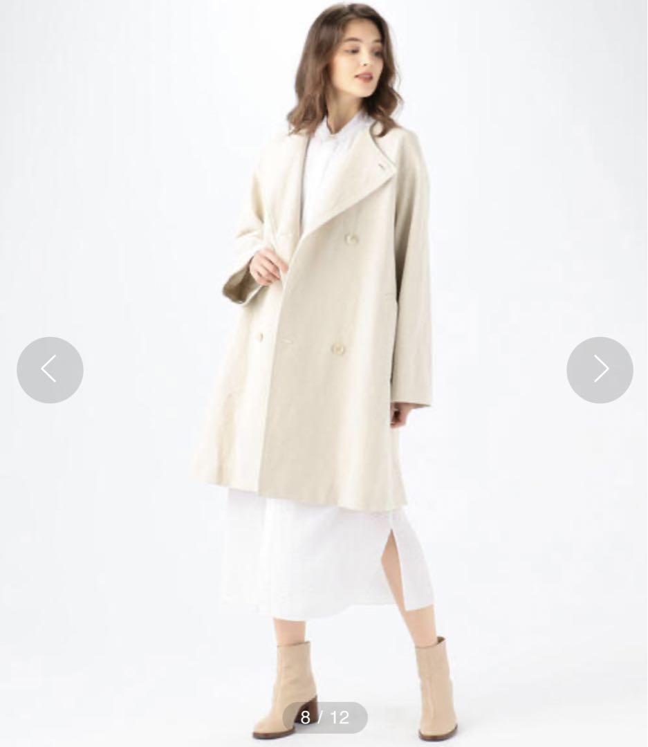 GALERIE VIE トレンチ　ノーカラー コート　トゥモローランド