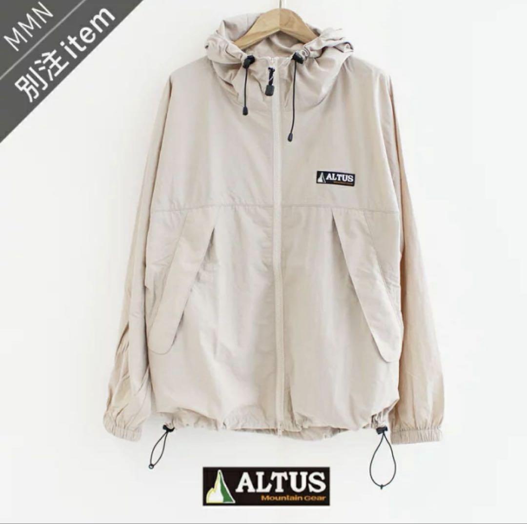 【美品】ALTUS アルタス 別注W ZIPマウンテンパーカー