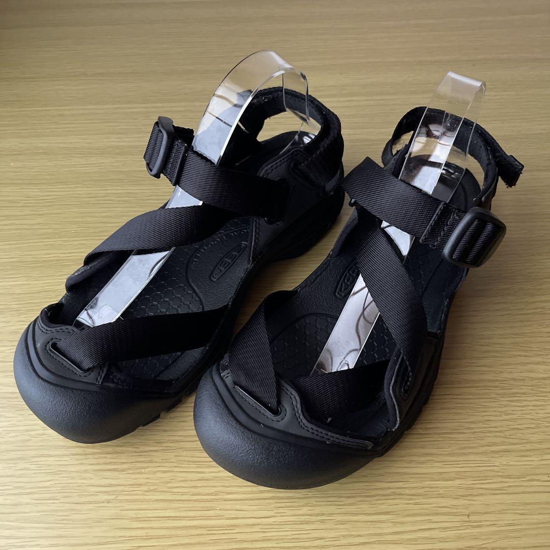 【KEEN/キーン】ゼラポート II メンズサンダル　ブラック
