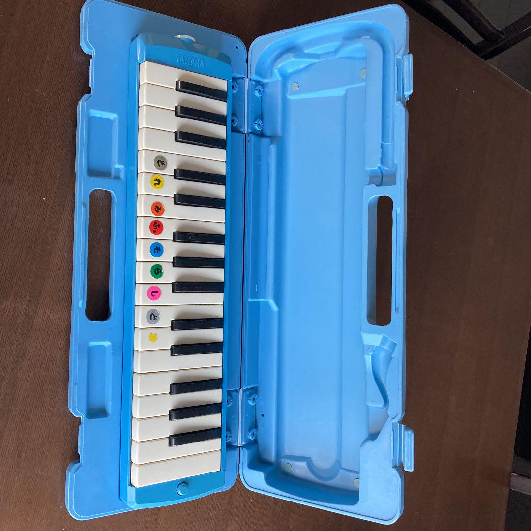 ヤマハ YAMAHA PIANICA ピアニカ 鍵盤32鍵 ブルー P-32D