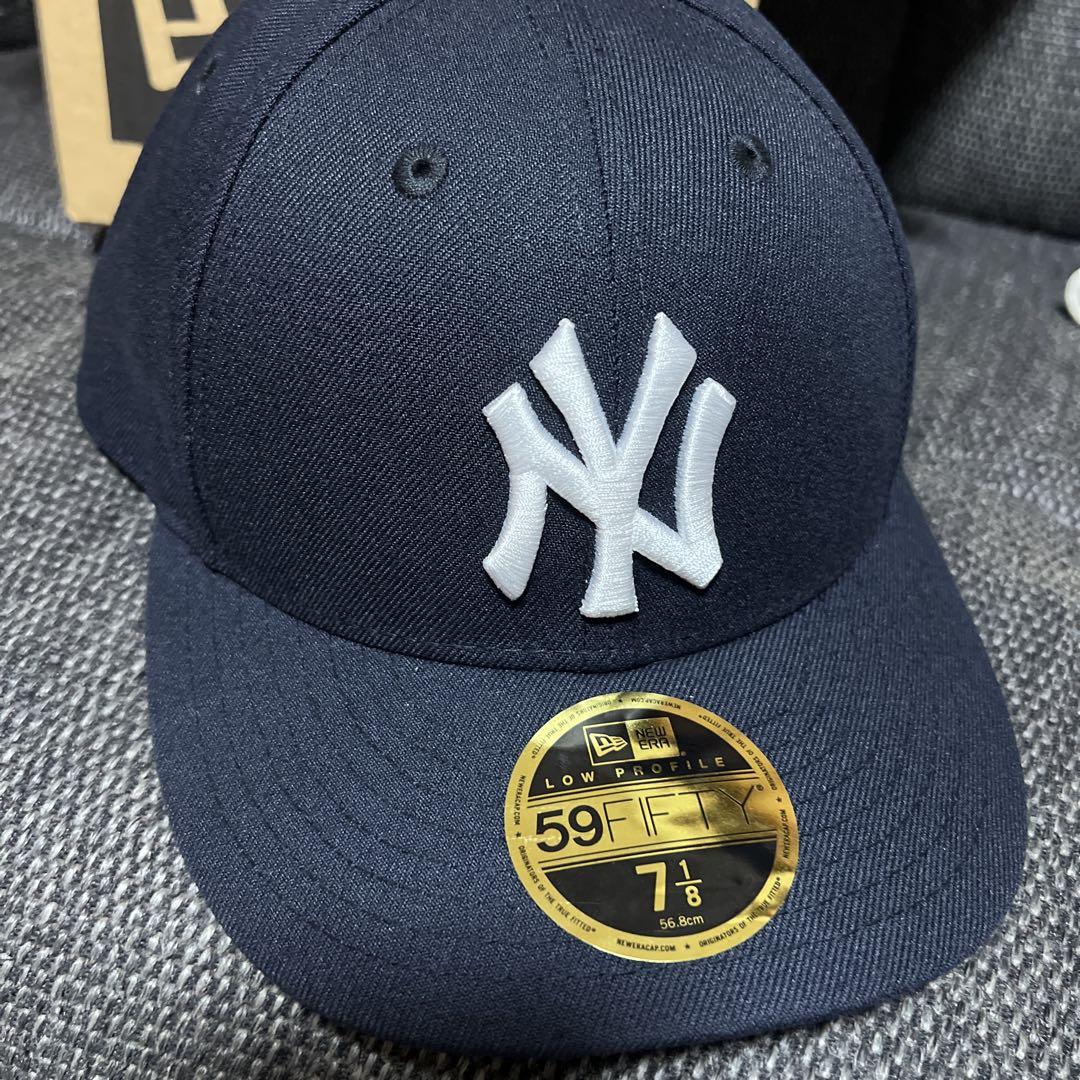Size: 7 1/2 ニューヨークヤンキース 59fifty ネイビーカラー