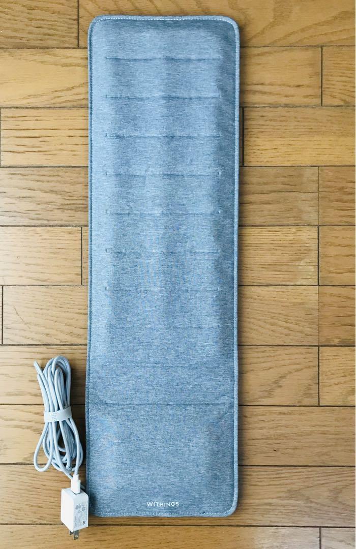 Withings 健康管理デバイス グレー 充電器付き 半額】 グレー 割り振っ 健康管理デバイス Withings 充電器付き