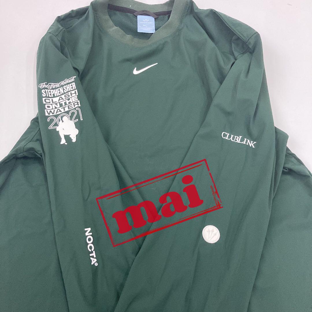 大学生 割引 ナイキ クルーネックトップ NIKE×DRAKE NOCTA 緑 M - メルカリ ウェア