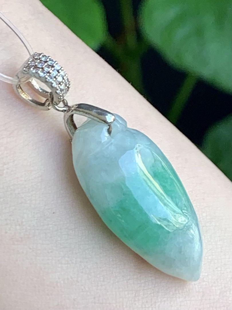 ☘本翡翠 福瓜⭐️ネックレス 新品 0072