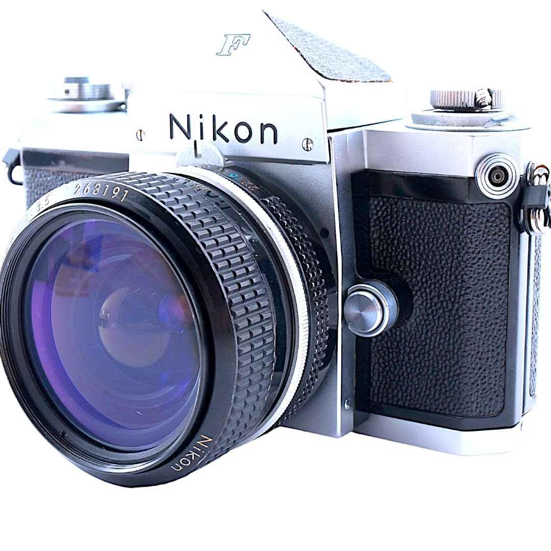 分解整備＆モルト交換済 Nikon F アイレベル 28mm 3.5 #5735