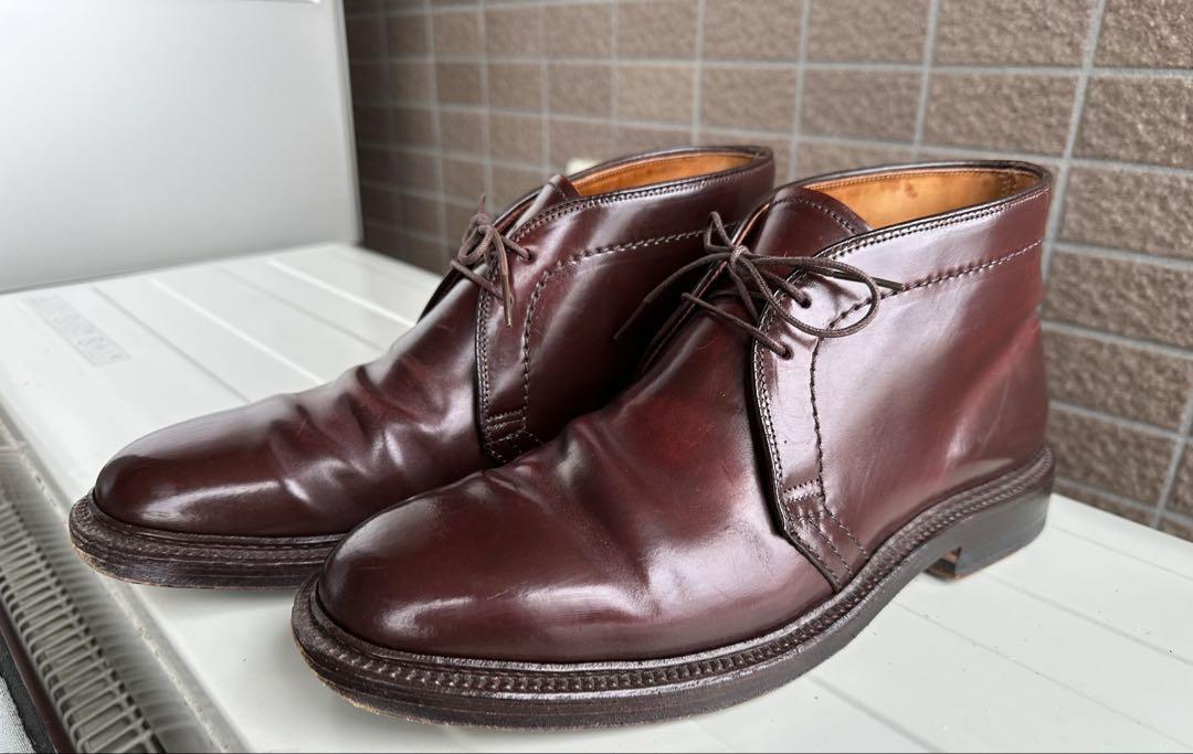【美品】オールデン（ALDEN）1339 コードバン バーガンディ US7.5