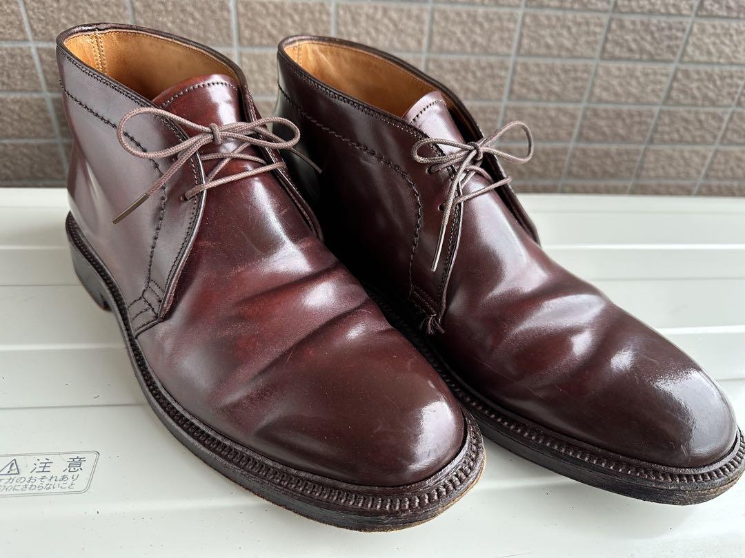 【美品】オールデン（ALDEN）1339 コードバン バーガンディ US7.5