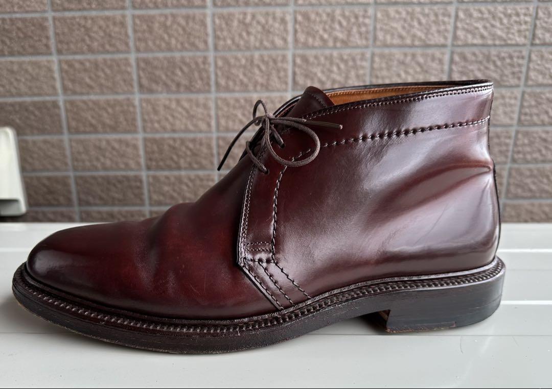 【美品】オールデン（ALDEN）1339 コードバン バーガンディ US7.5