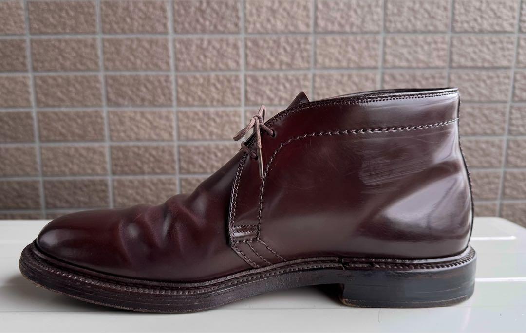 【美品】オールデン（ALDEN）1339 コードバン バーガンディ US7.5