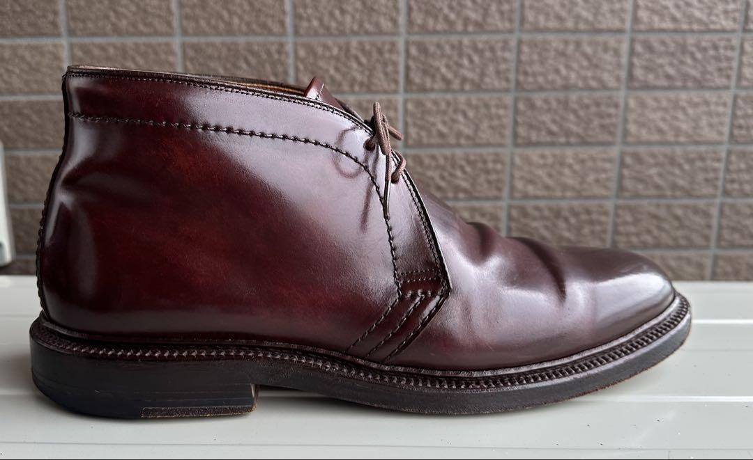 【美品】オールデン（ALDEN）1339 コードバン バーガンディ US7.5