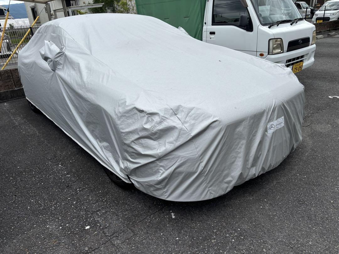 Mベンツ S550クーペカブリオレ用 2018年式グレー ボディカバー 車両用