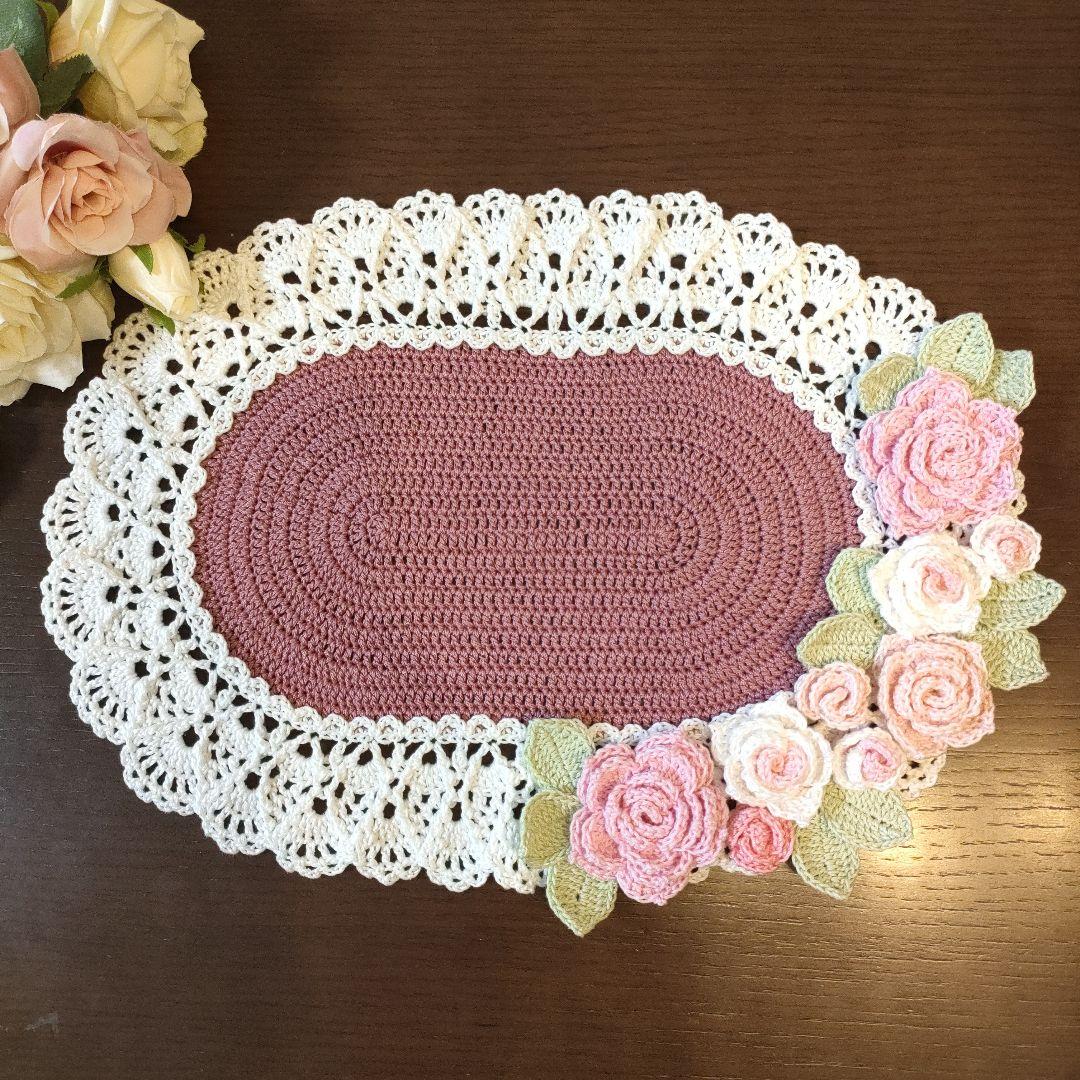 専用　ハンドメイド　レース編み　ドイリー