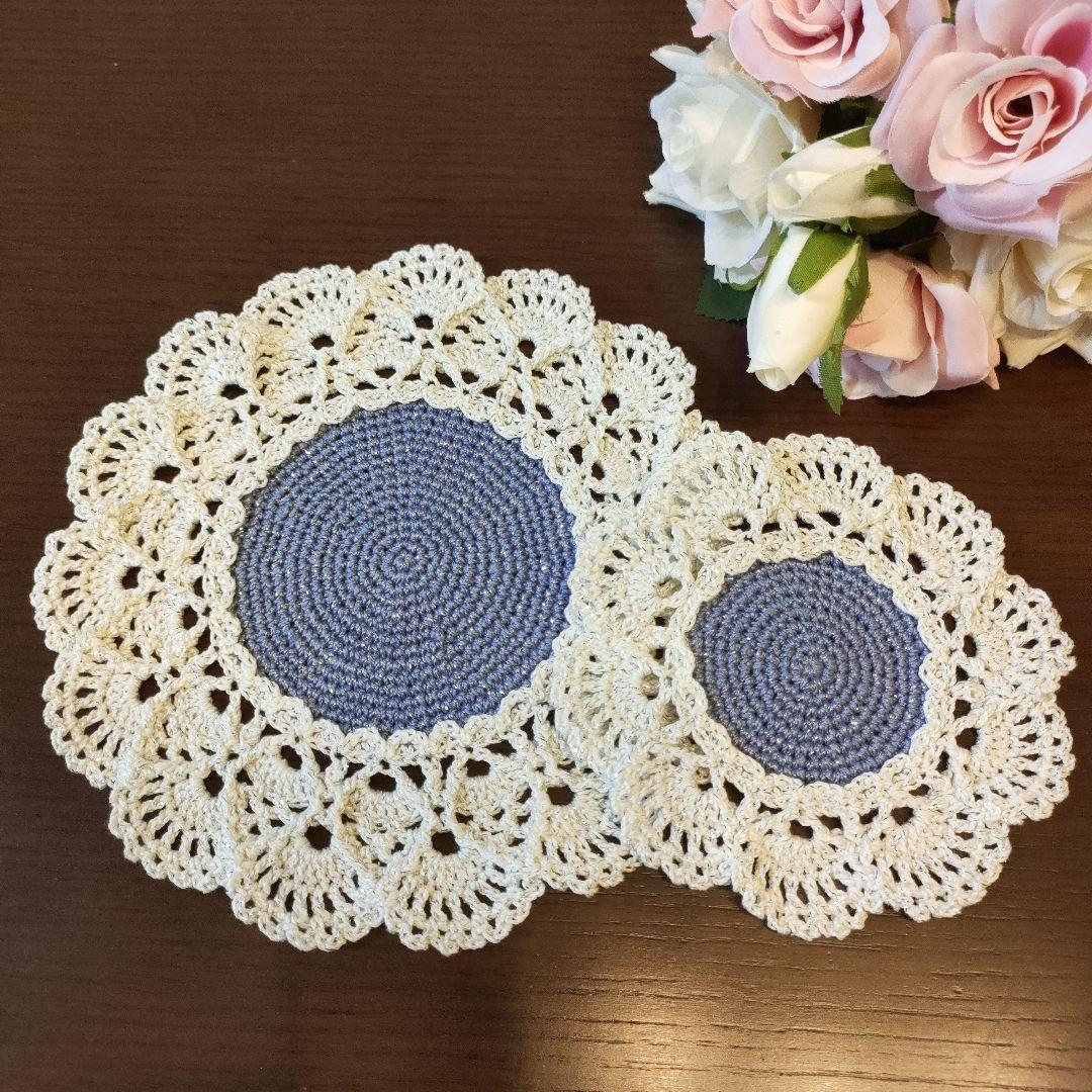 専用　ハンドメイド　レース編み　ドイリー
