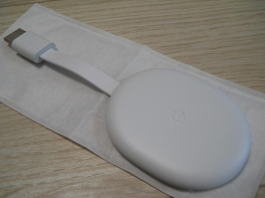 【超美品】Google Chromecast 4K with GoogleTV