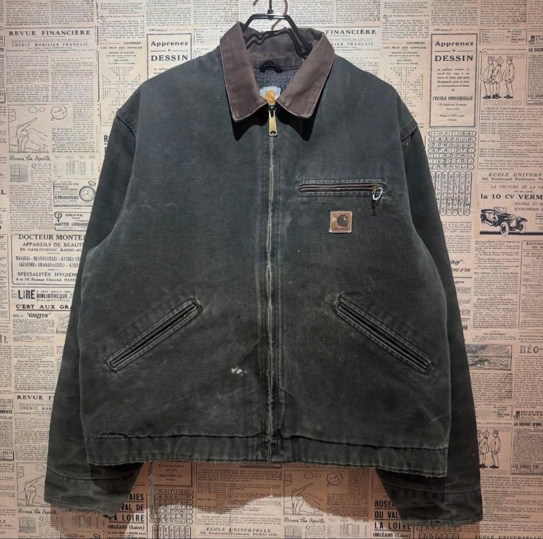 Carhartt デトロイトジャケット　モスグリーンMOS ジョニーデップ着用L
