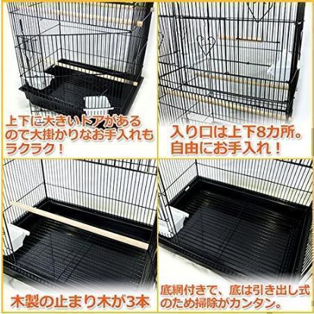 2台 大型 鳥かご 鳥カゴ 鳥小屋 鳥籠 バードゲージ ケーシ 複数