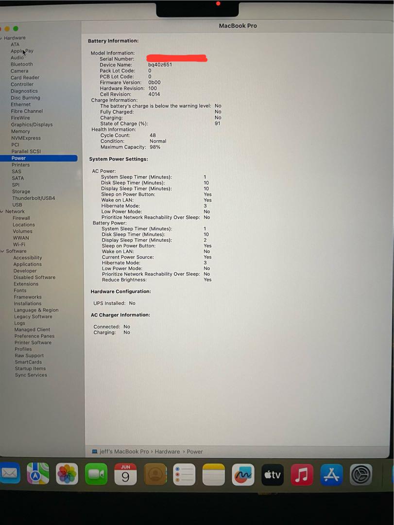 Apple MacBook M2 Pro 16インチ 1TB