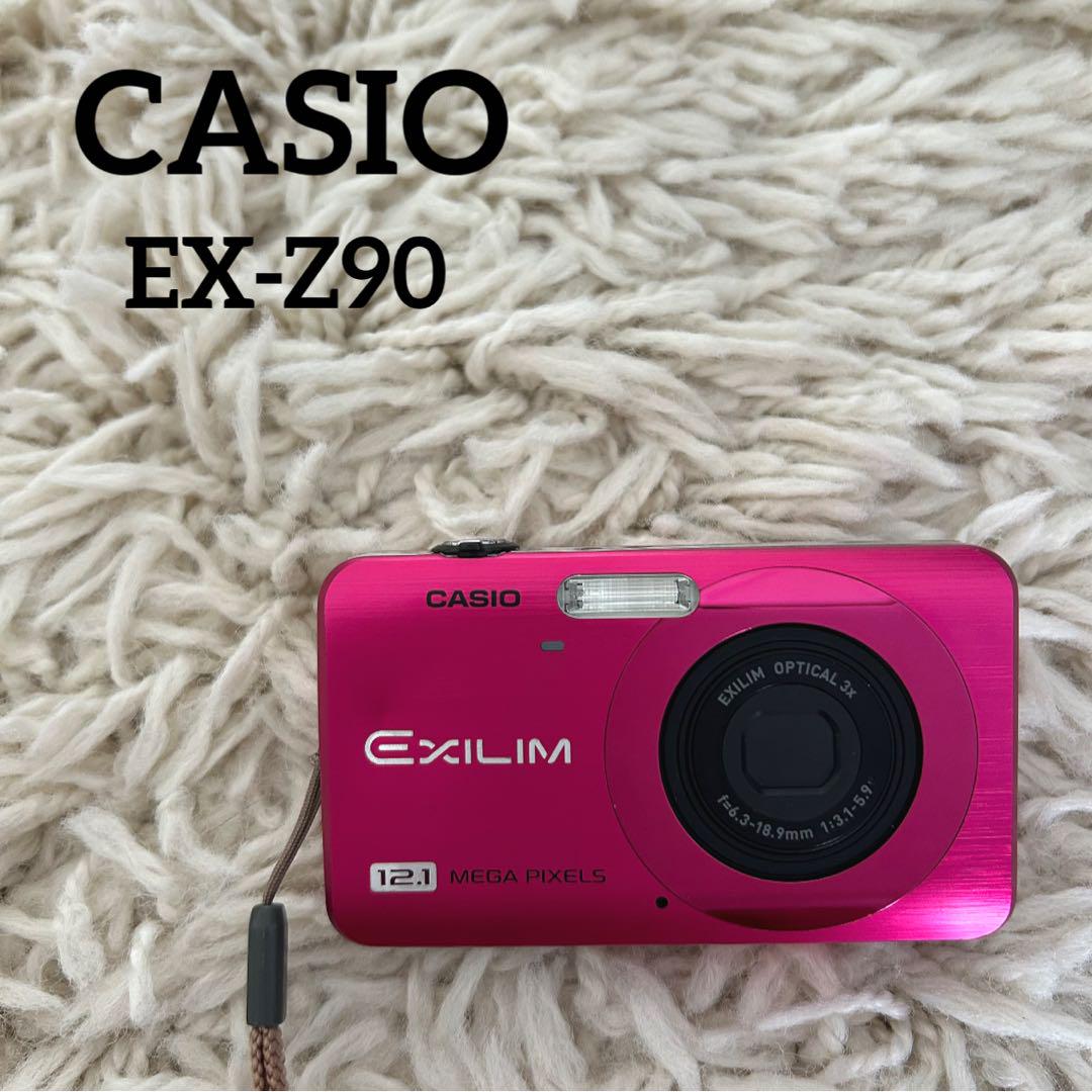 ✨美品✨】CASIO EXILIM EX-Z90 コンデジ ピンク - メルカリ
