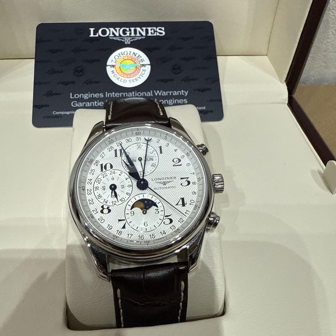 LONGINES 月齢表示付き自動巻き時計