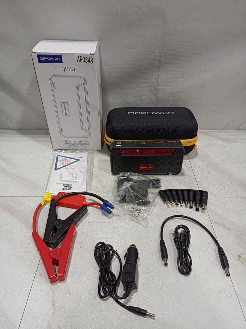 八6661【美品】DBPOWER 充電器 ジャンプスターター DJS20