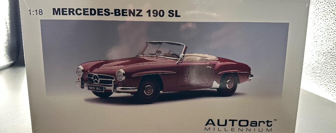 ミニカー AUTOart Mercedes 190 SL 1:18 1/18